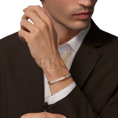 CARTIER LOVE BRACELET, CLASSIC MODEL, PAVED, 10 DIAMONDS N6727217